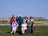 Part of group at Mogg's Eye picnic site.